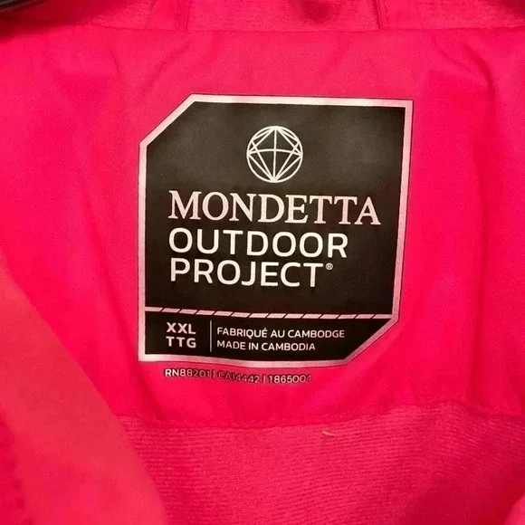 Women's Pink Packable Rain Jacket - Picture 8 of 15